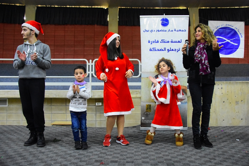 Saint Vincent de paul celebrating Christmas at Jesus & Mary school